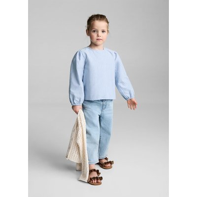 Blouse à rayures en coton MANGO BABY