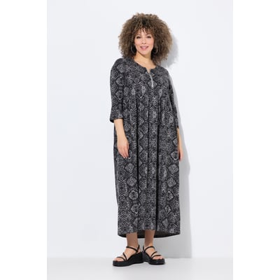 Robe midi en jersey, manches 3/4 ULLA POPKEN