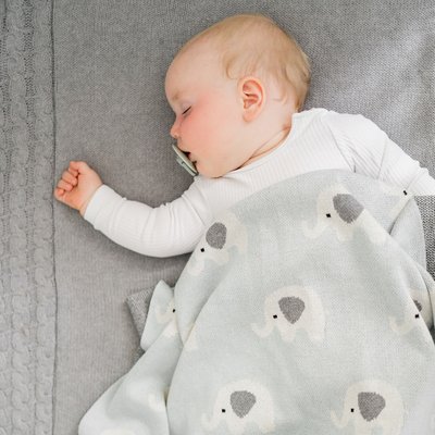 Couverture bébé tricotée KINDSGUT