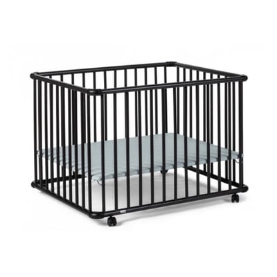 Parc BELAMI + fond reglable 76 x 97 x 71 Cadre Wenge Decor Vert d Eau GEUTHER