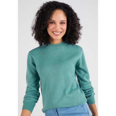 Pull col rond maille jersey DAMART