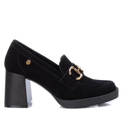 Mocassins en cuir avec talon de 8 cm CARMELA
