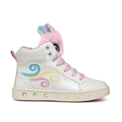 Ademende hoge sneakers met LED Skylin GEOX