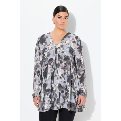 Blouse imprimé all-over, décolleté carré ULLA POPKEN