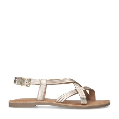 Sandales en cuir avec brides croisées SACHA