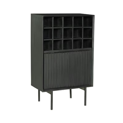 Minibar de salon en bois 1 porte CORTINA PIER IMPORT