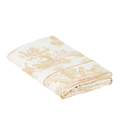 Drap Plat Rêve En Or Percale De Coton - REVE EN OR TRADITION DES VOSGES