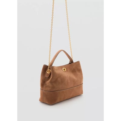 Sac seau cuir MANGO
