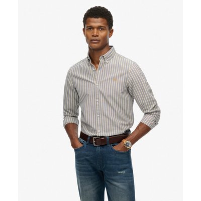 Chemise Oxford classique à manches longues SUPERDRY
