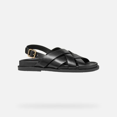 Sandales plates en cuir Adelash GEOX