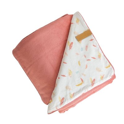 Couverture double face 75x100 Happy DOMIVA