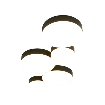 Plafonnier ou applique à 5 cercles - SKAVI KOSILUM