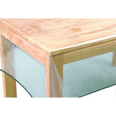 Nappe transparente en plastique Cristal TOILINUX