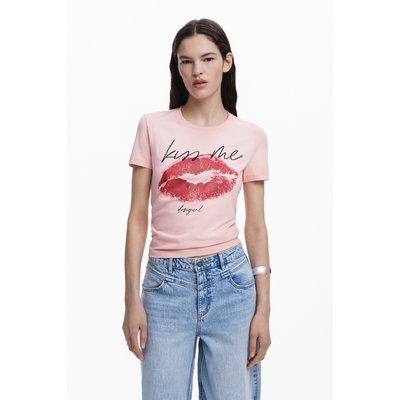 Desigual - T-shirt "Kiss Me" DESIGUAL