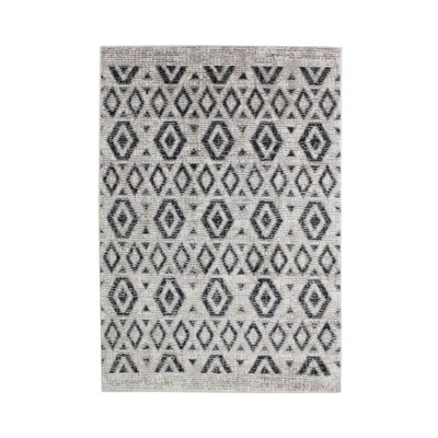 Tapis extérieur intérieur esprit scandinave à motifs losanges   FERRY THE DECO FACTORY