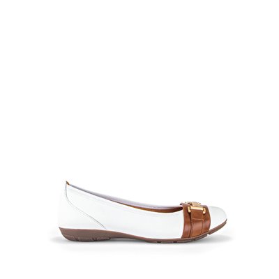 Ballerine en velours à talon bloc GABOR