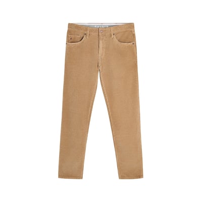 PANTALON REGULAR VELOURS BEIGE PULLIN