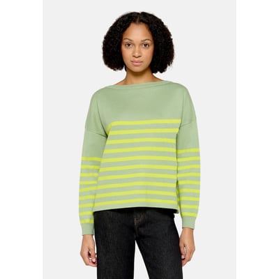 Pull-over en maille à encolure bateau CARTOON