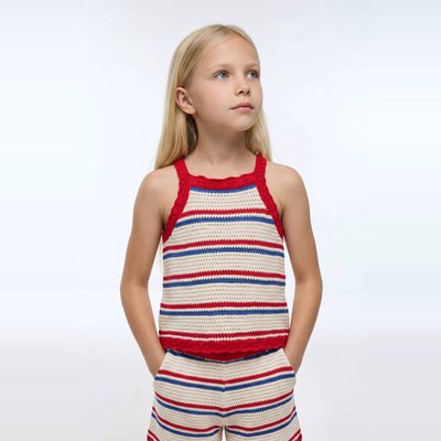 Top en crochet MONOPRIX