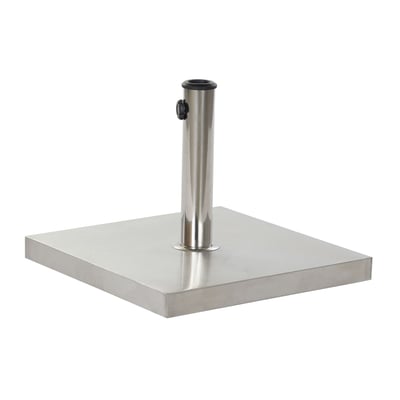 Pied de parasol carré en Inox - 20kg WADIGA