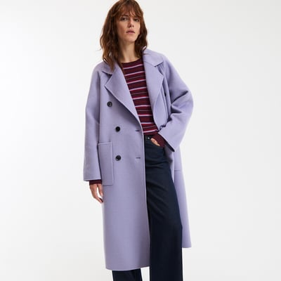 Пальто оверсайз из смесовой шерсти, Signature MARTIAL LA REDOUTE COLLECTIONS