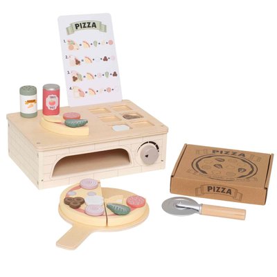 Jouet en bois - Four à Pizza JABADABADO