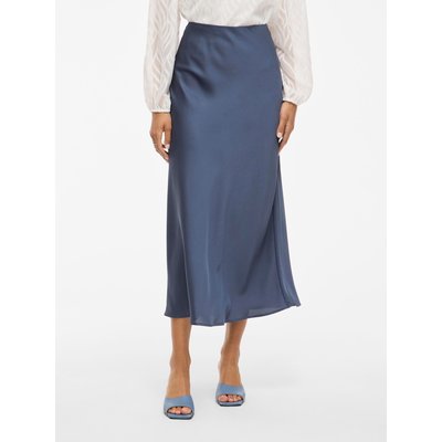 Jupe satinée, taille haute VILA