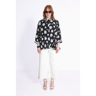 Chemise trapéze imprimé perroquet JEAN-MARC PHILIPPE
