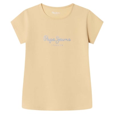 T-Shirt Coupe Slim Avec Logo Pailletté PEPE JEANS