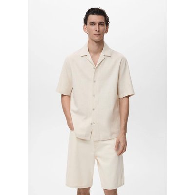Chemise regular-fit coton lin MANGO MAN
