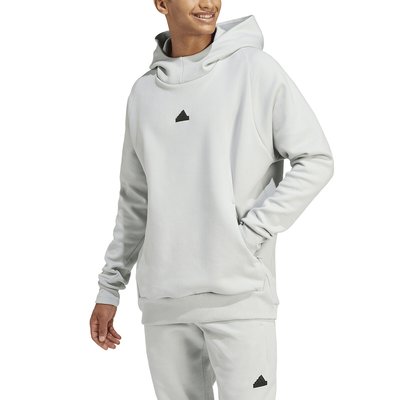 Small Logo Print Hoodie in Cotton Mix ADIDAS SPORTSWEAR