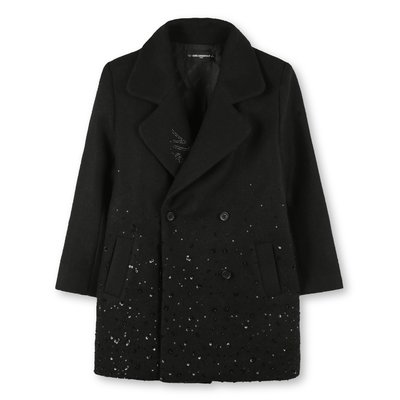Manteau avec fermetures boutonnées KARL LAGERFELD KIDS