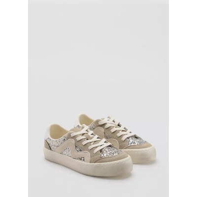 Baskets en cuir combiné MANGO KIDS