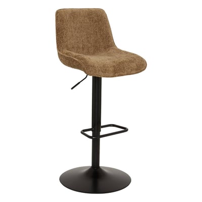 Lot de 2 tabourets de bar pivotants en acier CIREA ATMOSPHERA