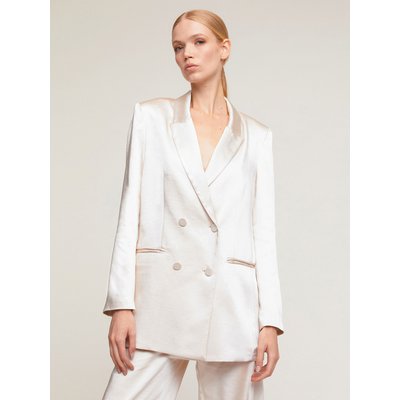 Blazer over en satin à double boutonnage MOTIVI