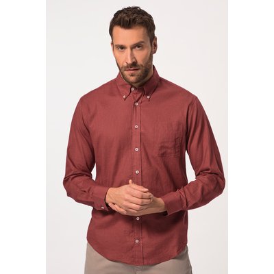 Chemise en jean rouge La Redoute