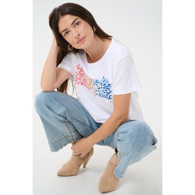 T-shirt à manches courtes CRTria CREAM