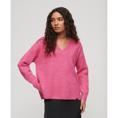 Pull oversize à col V SUPERDRY