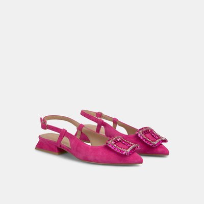 Chaussures plates en cuir à bout pointu ALMA EN PENA
