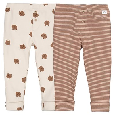 Pack of 2 Printed Leggings LA REDOUTE COLLECTIONS