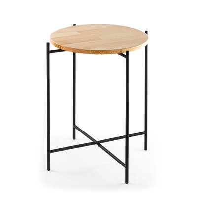 Bout de canapé avec plateau rond en Métal H56 cm - JAMIE CALICOSY