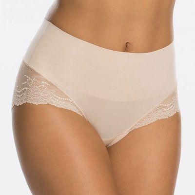 Culotte gainante à la taille finition en dentelle SPANX