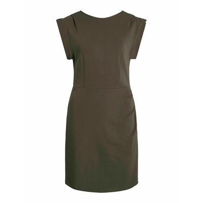 Robe cintrée à manches courtes VILA