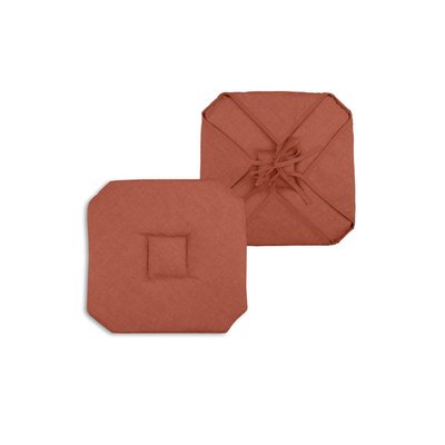 Coussin galette de chaise 4 rabats collection chinee EDEN