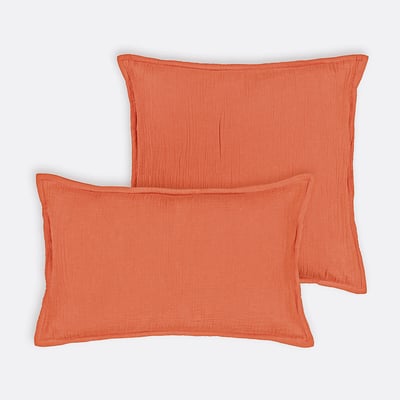Kumla Cotton Muslin Cushion Cover LA REDOUTE INTERIEURS