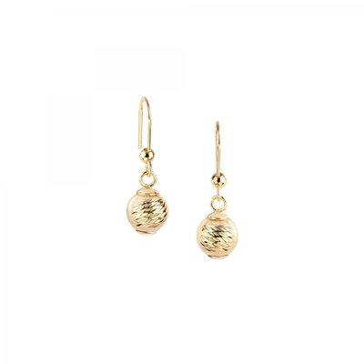 Boucles D'oreilles En Or Jaune 750 BLUESPIRIT