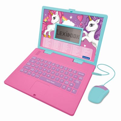 Ordinateur portable éducatif bilingue Licorne (FR/EN) LEXIBOOK