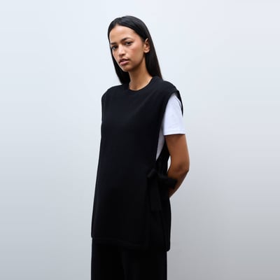 Poncho en laine MONOPRIX