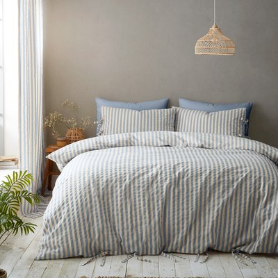 Zanzibar Yarn Dyed Stripe Duvet Cover Set PINEAPPLE ELEPHANT
