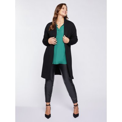 Cardigan long en viscose confortable FIORELLA RUBINO